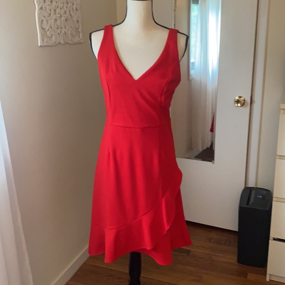 Vanity Room Sweetheart Ruffle Dress